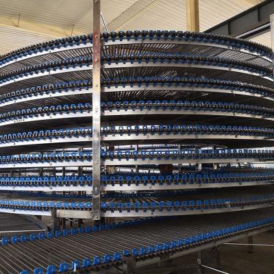 China Torre de refrigeración en espiral de hamburguesa Industrial redonda / forma elíptica en venta