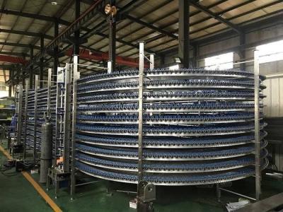 China Croissant Industrial Cooling Tower Conveyor Stainless Steel Material for sale