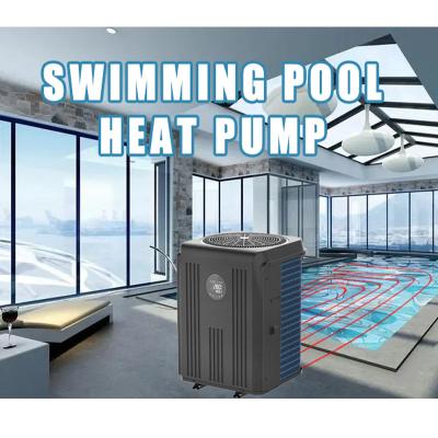 China Hotel Wholesale 7-25kw Mini Swimming Pool Air Source Water Heater Boiler Heating and Cooling Air To Water Heat Pump Water Heater for sale