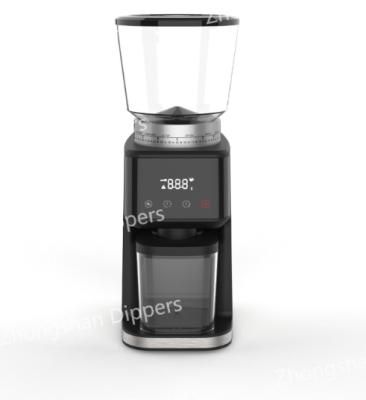 China Easy operation electric conical coffee grinder; more grind settings; Filter prototype holder for sale