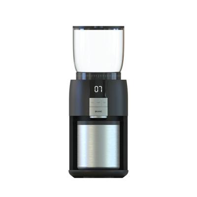 China 31 Grind Settings Providing Highly Levels Stainless Steel Mini Electric Coffee Burr Grinder New Style Factory Price for sale