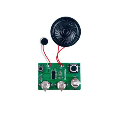 China Sound Module Sound Module Original Chip Button Device Music Recordable Speaker 5.5x3.5cm for sale