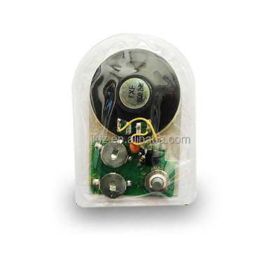 China Custom Waterproof Garment LED Sound And Music Module For Garment for sale