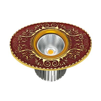 China Hight Quality Forged Brass LED Ceiling Spotlight With Many colors and Patterns for sale