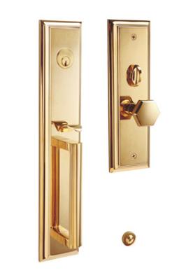 China Forged  Brass Entrance Door  Handles for sale