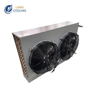 China Air Cooled Condenser for Cold Room Horizontal Outlet Condenser 5HP/10HP/15HP/20HP Blue Grey Black White Color for sale