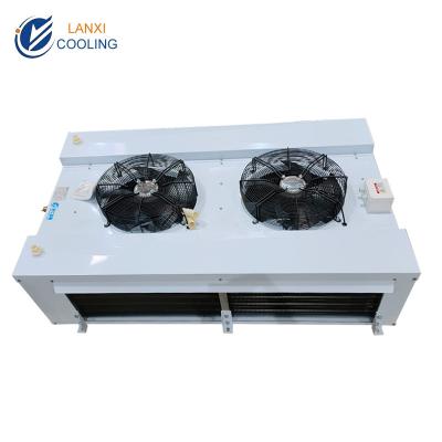 China Lanxi Industrial Air Cooler Double Side Blow Unit Cooler Rooftop Evaporator For Vegetable Cold Storage for sale