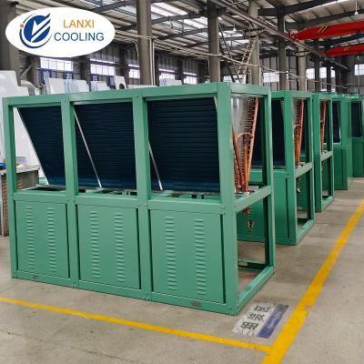 China V box Type Refrigeration Air Cooled Condensing Unit for Cold Storage Room 380V 50HZ 3Ph for sale