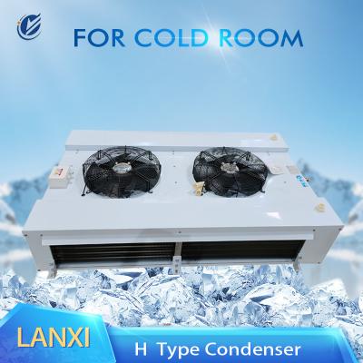 China Industrial Air Cooler Double Side Blow Unit Cooler Rooftop Evaporator For Vegetable Cold Storage for sale