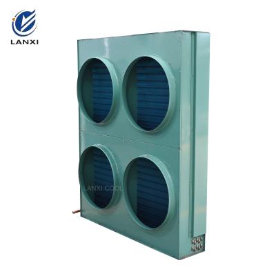 China 2024 Hot Sale H Type Air Cooled Condenser Cooler Condenser for Cold Room for sale