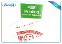 China Printed Environmentally Friendly Party Disposable Tablecloths45 gr / 50gr / 70gr Cutting Piece for sale