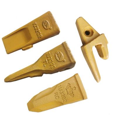 China Stores 1U3202 J200 Mini Excavator Bucket Tooth For Caterpillar 304 Building Material 305 Bucket Tooth Adapter Pin And Lock for sale