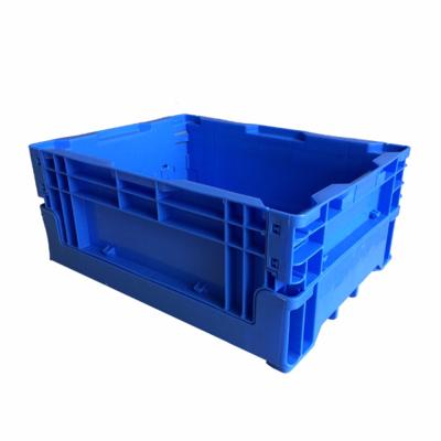 China Small QS heavy duty plastic collapsible storage bins for items for household or production purposes for sale