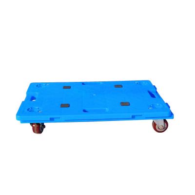 China Convenience easy plastic metal safety heavy duty operation garden trolley cart platform for sale for sale