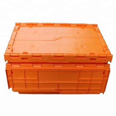 China Qusheng Heavy Duty Heavy Duty Stacking Nest Storage Bin Large Size Plastic Crate For Sale for sale