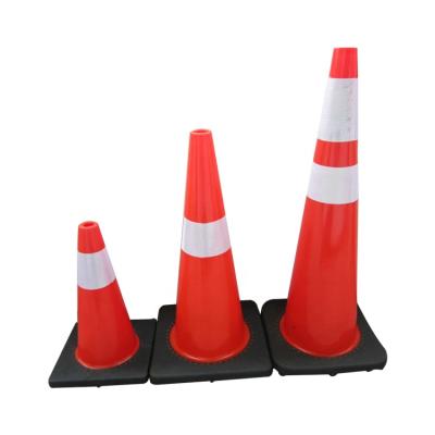 China Long Life Soft Material Traffic Cone 900mm Australia PVC Road Cone For Safety for sale