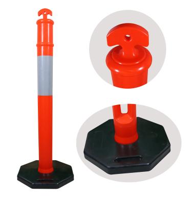 China Modern Cheap Road Good Quality T Top Bollard With 6kg Base for sale