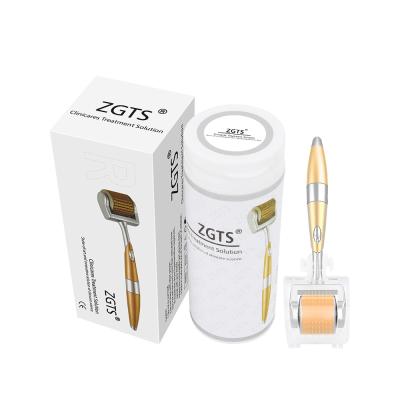 China Anti Hair Removal Private Label OEM ODM Gold Needles ZGTS 192 Derma Roller System1.0MM For Blood Vessels Removal Anti Hair Removal for sale