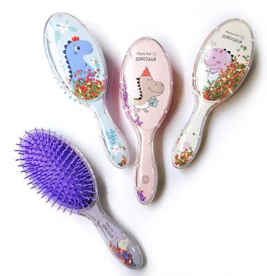 China Salon Scalp Massager Hair Brush Comb Salon Care Static Curly Cute Curly Straight Hair Massage Comb Anti First for sale