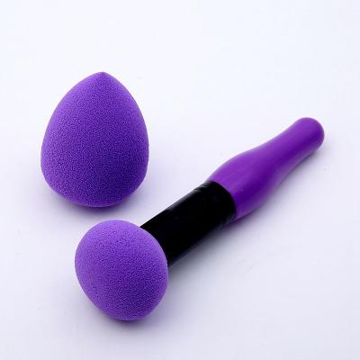 China Nondisposable makeup brush soft sponge egg mushroom head powder puff makeup tools makeup blending brush for sale