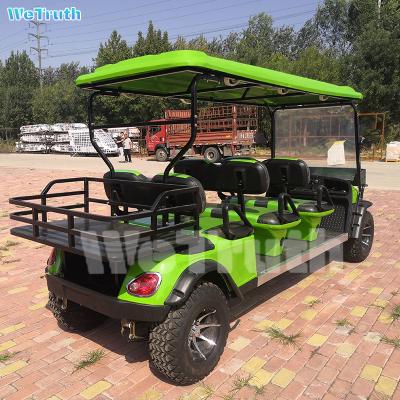 China WeTruth Electric-tourist-cars  Sightseeing Car Golf Cart Electric Car Tourist Vehicle 23*10.5-12 for sale