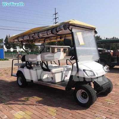 China WeTruth Electric Evolution Golf Cart Street Legal 4 Wheel Drive Electric Golf Cart 23*10.5-12 for sale