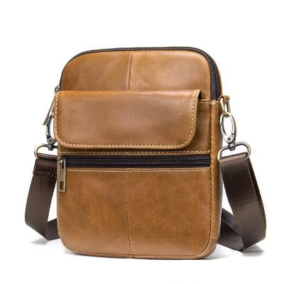 China Multifunctional Genuine Leather Cheap Shoulder Bags For Men Tote Cross - Outdoor Luxury Messenger Bags Men Body Bag for sale