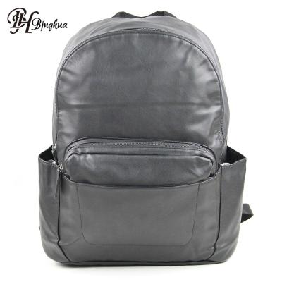 China Large Capacity Fashion Travel Waterproof Backpack Bags Faux Leather Backpack For Men for sale