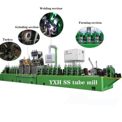 China Energy Supply Pipe Pipe Making Machinery Steel Tube Machine SS Decorative Pipe Mill For Pipe Factory for sale