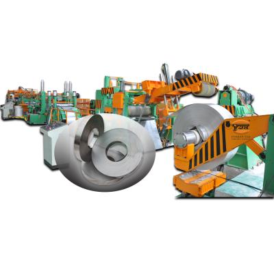 China Steel Coil For Longitudinal Form Metal Strip Steel Coil Slitting Line Roll Forming Machine for sale