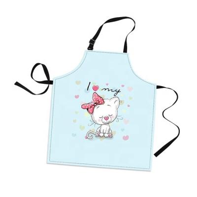 China Unicorn Adjustable Apron For Kids Mask Child Cotton Aprons For PaintingHigh Quality for sale