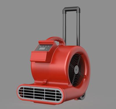 China Blower Certified Industrial Commercial 3 Speed ​​Floor Mat Dryer Fan for sale