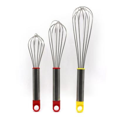 China Viable Kitchen Tools Kitchen Egg Hand Mixer Household Cream Mixer Stainless Steel Baking Beater for sale