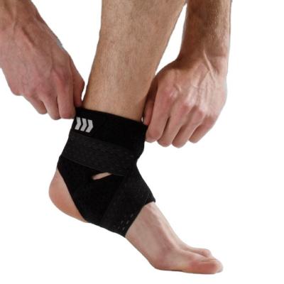 China Eco-Friendly Elastic Compression Ankle Support Pad Sleeve Brace For Basketball Tennis Volleyball Sports Gym Workout Man Women for sale