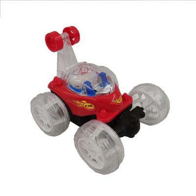 China Follow me cool ignition music of children's remote control stunt dump truck remote control car. for sale