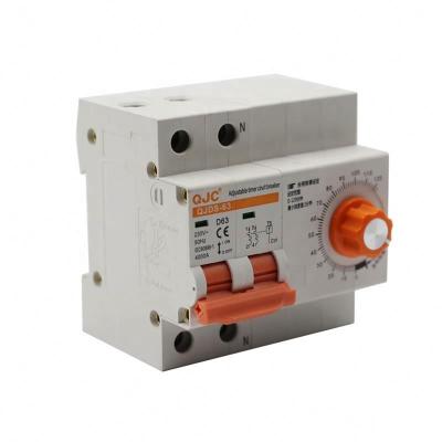 China QJC Manufacturer Sales DJQS-63 63A D Digital 4KA Type Time Switch for sale