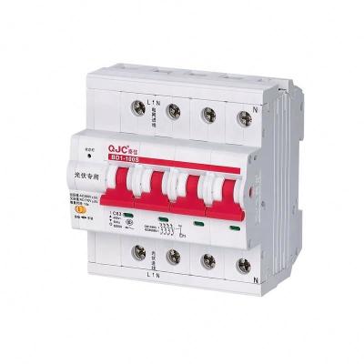 China QJC OEM ODM BD1-100S 4P C63 400V Wholesale Photovoltaic Automatic Circuit Breaker Recloser BD1-100S for sale