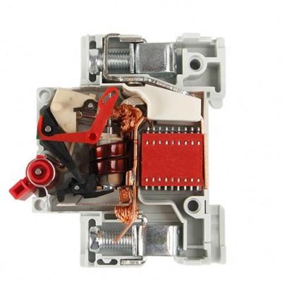 China QJC MCB Circuit Breaker Accessories 1p 2p 3p 4pole All Type Mini Circuit Breaker SKD OR SKD AC230v for sale