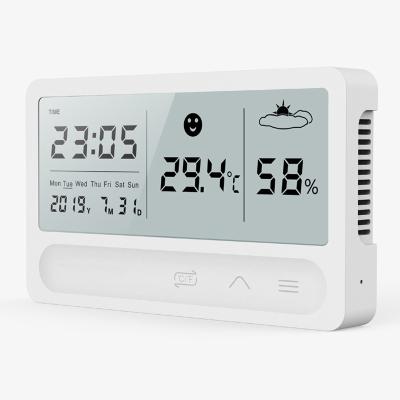 China EXPED SMART Simple Smart Home Digital Electronic Indoor Dry Hygrometer and Humidity Meter Household Thermometer 125*74*17mm for sale