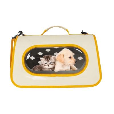 China Factory Supply Universal Luxury Stocked Cat Dog Travel Shoulder Bag Cross - Body Carrier Small Pet for sale