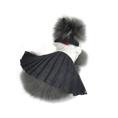 China New Design College Style Rabbit Cute Petstyle Accessories Stocked Cheap Pet Clothes for sale