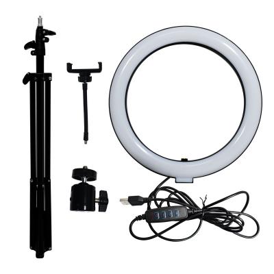 China Photography Video Makeup 360 Light10 Inch DC 5V Fill Ring Light with Stand for Mobile Phone Photography Video Makeup for sale