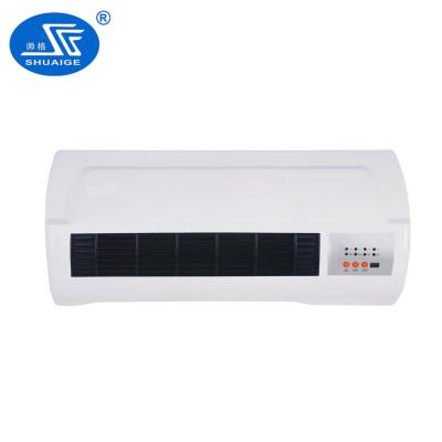 China 2000W Wall Mount PTC Heaters Household Electric Ceramic Heater Fan Electric Ceramic Heater Fan for sale