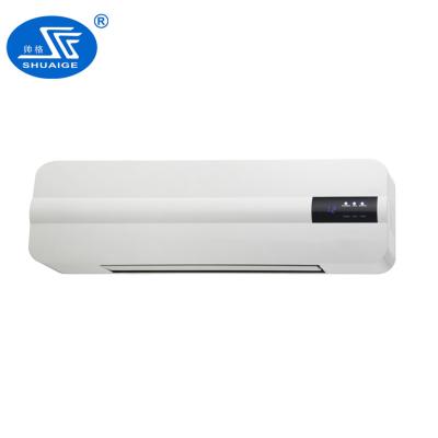 China Household Wall Mount Electric Heater With Remote Control, PTC Ceramic Heating Element, 2000w Radiator White for sale