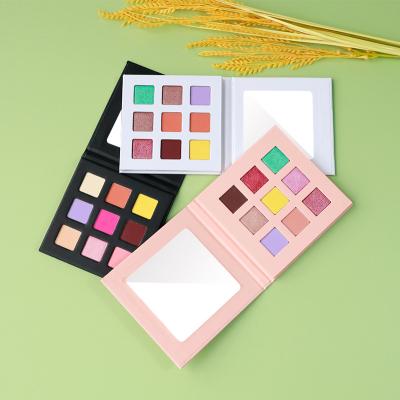 China Custom Factory Logo Eye Shadow Vegan Fashion Beauty Private Label Eyeshadow Palette Waterproof for sale