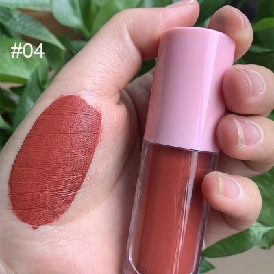 China OEM Wholesale Lip Gloss Private Label Liquid Matte Lipstick Nude Cosmetics Logo Waterproof Glitter Clear Square Tube Custom Vegan Waterproof for sale