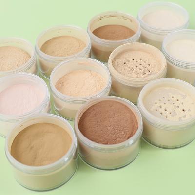 China Acne / Spot Removing Your Own Brand Cosmetics Private Label Face Makeup 17 Colors Translucent Setting Loose Powder for sale