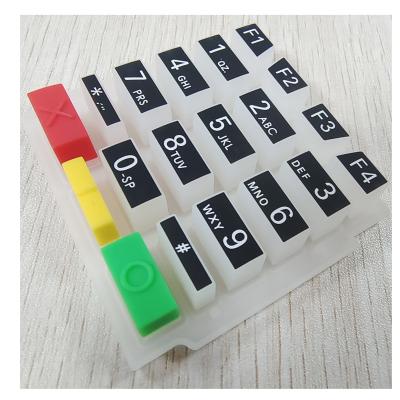 China High Pos Machine Resilience Gaming Silicon Pos Keypad For Pos Machine for sale