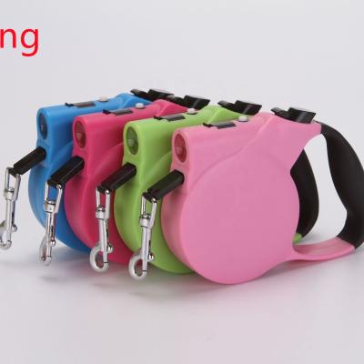 China Wholesale Pet Viable Hot Sale 2021 Custom Dog Manufacturer Automatic Leash With Collar And Retractable Handle Pet Leashes For Outdoor for sale