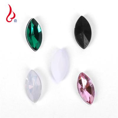 China Environment Inspection Lan Guang 4*8mm 10000pcs/bag acrylic sew on stone acrylic stone sew on acrylic rhinestone for sale